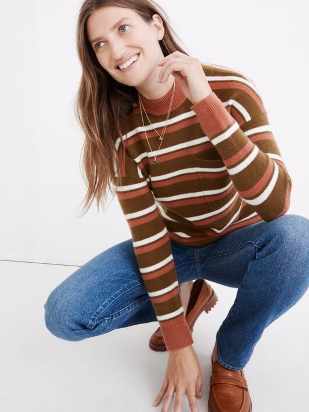 Madewell Redmond Mockneck Sweater